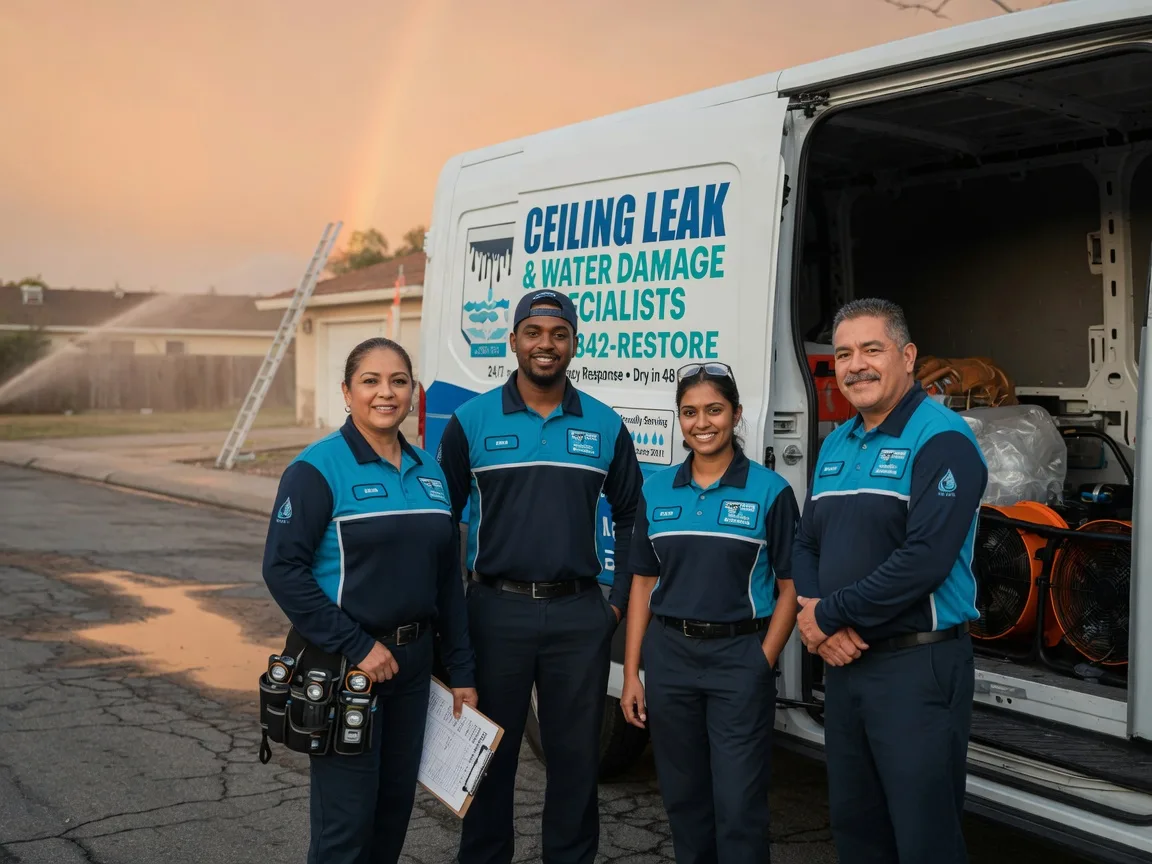 Ceiling Leak Cleanup company in Mulberry, AR