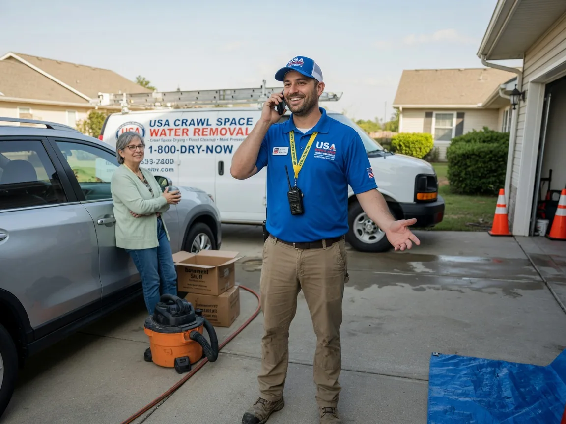 Crawl Space Water Removal Mulberry, AR FAQs